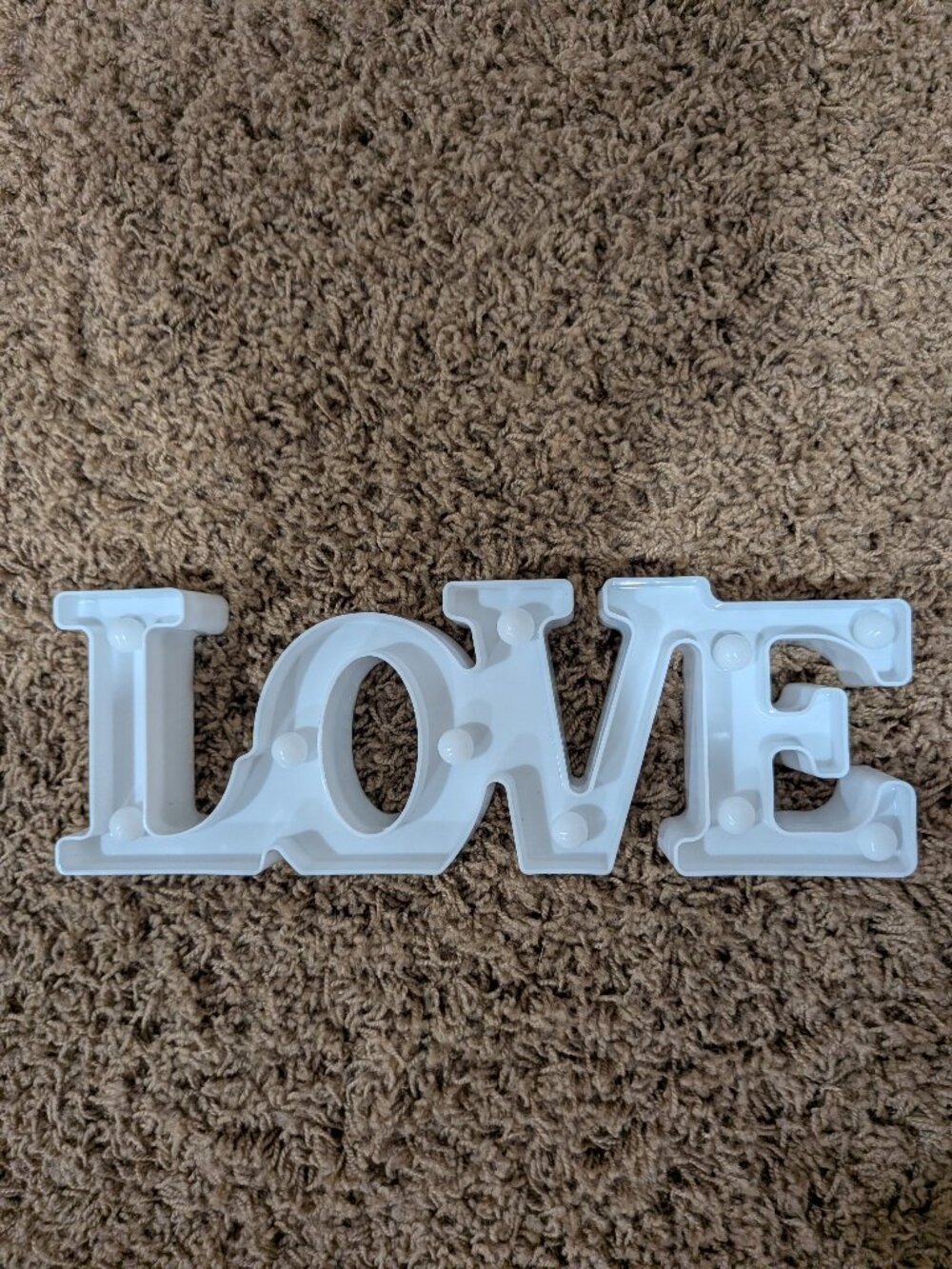 LOVE LED Light Up Marquee Sign